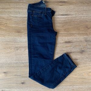 J Crew Mid Rise Toothpick Jeans
